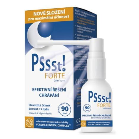 Pssst! FORTE ústní sprej proti chrápání 25 ml Simply You Pharmaceuticals