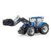 Bruder Traktor NEW HOLLAND  T7 + čelní nakladač