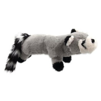 DOG FANTASY hračka plush pískací mýval černé tlapky 45 cm