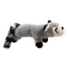 DOG FANTASY hračka plush pískací mýval černé tlapky 45 cm