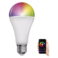 LED RGB Stmívatelná žárovka GoSmart A65 E27/14W/230V 2700-6500K Wi-Fi Tuya