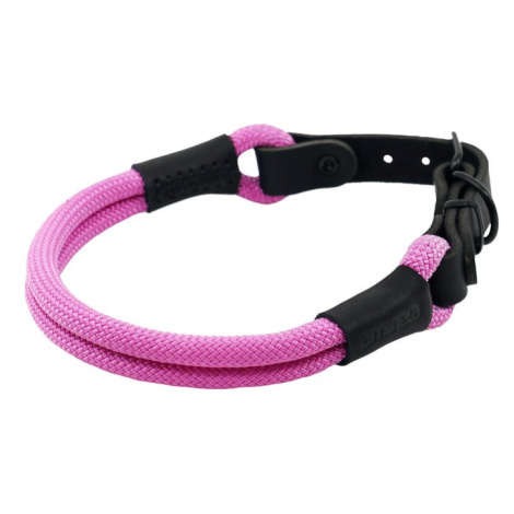Aminela FERRATA lanový obojek - Růžová