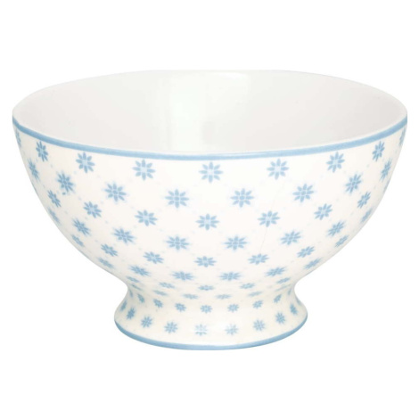 Modrá porcelánová miska na polévku Green Gate Laurie, ø 15 cm