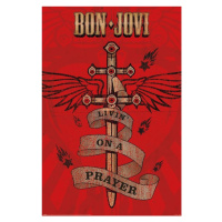 Plakát, Obraz - Bon Jovi - Livin' On A Prayer, 61 × 91.5 cm