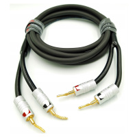 Nakamichi Reproduktorový kabel 2x1,5 jehel pletený 4m