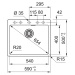 Franke MRG 610-54 FTL  Fragranit Onyx  dřez Maris 114.0661.456