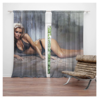 Závěs Sexy žena: 2ks 140x250cm