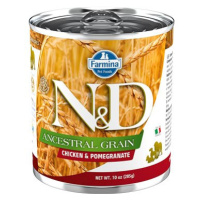 N&D Dog Low grain adult Chicken & Pomegranate 285 g