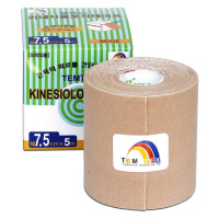 TEMTEX kinesio tape Classic, béžová tejpovací páska 7,5cm x 5m