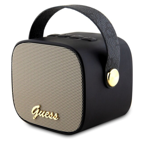 Guess PU 4G Strap Mini Bluetooth reproduktor černý