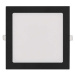EMOS LED podhledové svítidlo NEXXO černé, 22,5 x 22,5 cm, 18 W, teplá/neutrální bílá
