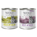 Wolf of Wilderness míchaná balení - 10 % sleva - Wolf of Wilderness Senior "Free-Range Meat" 6 x