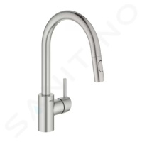 Grohe 31483DC2 - Dřezová baterie s výsuvnou sprškou, supersteel