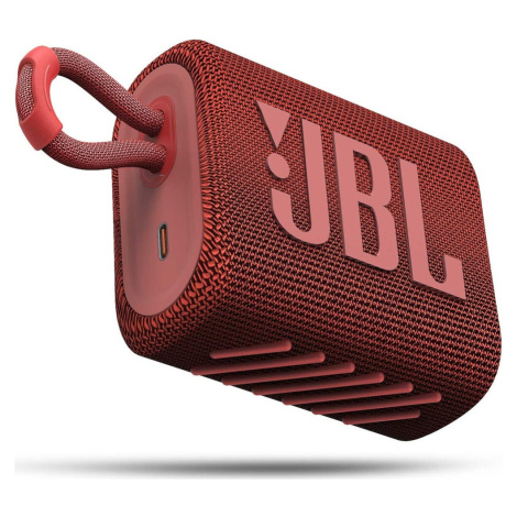 JBL GO3 Červená