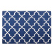 Modrý bavlněný koberec 160x230 cm SILVAN, 62669
