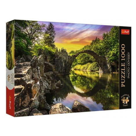 Trefl Puzzle Premium Plus - Photo Odyssey: Most v Kromlau,Německo 1000 dílků 68,3x48cm v krabici