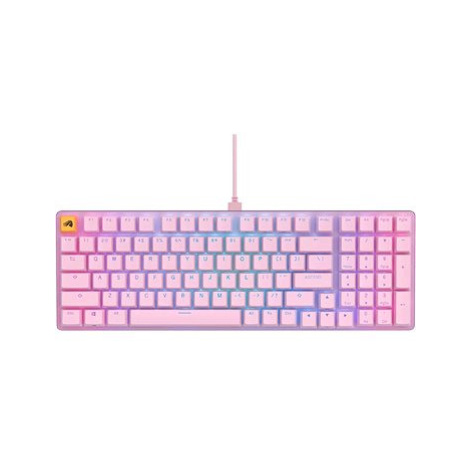 Glorious GMMK 2 Full-Size keyboard - Fox Switches, ANSI-Layout, pink