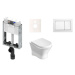 Cenově zvýhodněný závěsný WC set TECE k zazdění + WC Roca Nexo KMPLNEXOT