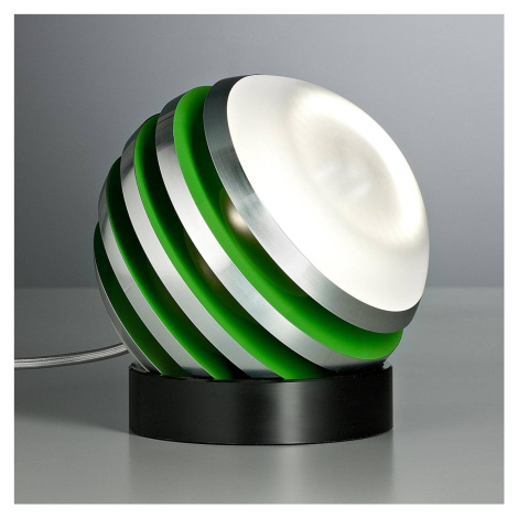TECNOLUMEN TECNOLUMEN Bulo - stolní lampa LED, zelená