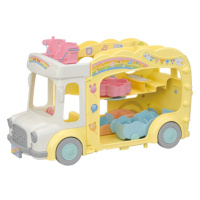 Sylvanian family Duhový školkový autobus