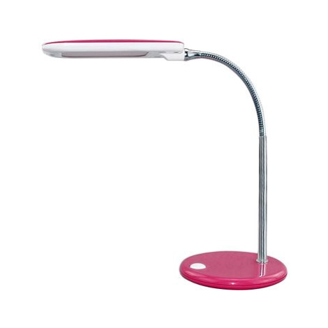 LED stolní lampička s vypínačem BAZ 5W/230V/4000K/340Lm/120°/IP20, růžová ACA