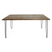 LuxD Jídelní stůl Anaya, 160 cm, hnědý