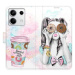 iSaprio flip pouzdro Donut Worry Girl pro Xiaomi Redmi Note 13 5G