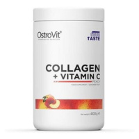 OstroVit kolagen + vitamín C, 400 g broskev