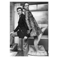 Fotografie Diana Rigg and George Lazenby, October 1968, 30 × 40 cm