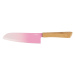 ERNESTO® Nůž s bambusovou rukojetí (Santoku nůž)