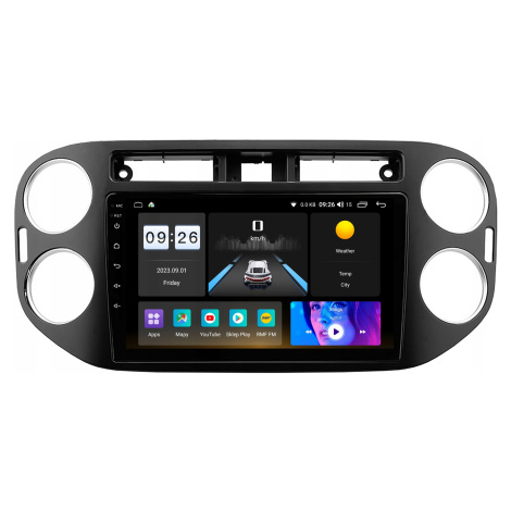 Vw Tiguan Nejnovější Android Carplay Rádio Navigace