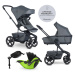 EASYWALKER - Kočárek kombinovaný Harvey? Premium 2v1 Mineral Grey LITE RWS + KIDDY Evoluna i-siz