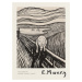 Obrazová reprodukce The Scream - Edvard Munch, (30 x 40 cm)