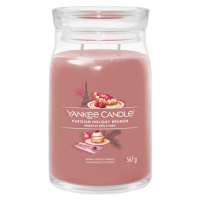 YANKEE CANDLE Signature 2 knoty Parisian Holiday Brunch sklo 567 g