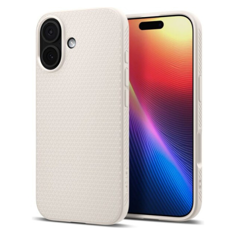 Spigen Liquid Air kryt iPhone 17 natural titanium