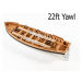 Vanguard Models Jolle člun 22" 1:64 kit