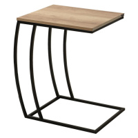Adore Furniture Odkládací stolek 65x35 cm hnědá