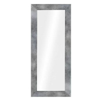 German Zrcadlo v rámu / 60 x 148 cm / sklo / MDF / beton / šedá