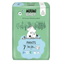 Muumi Baby Pants 7 XL 16–26 kg eko kalhotky 34 ks