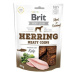 Brit pamlsky Jerky Herring Meaty Coins 80 g