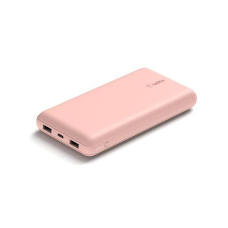 Belkin USB-C PowerBanka, 20000mAh, 15W, růžová