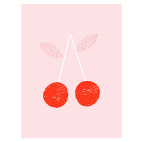 Ilustrace Cherries, Aislinn Simmonds, 30 × 40 cm