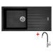 Sinks PERFECTO 1000 Pureblack + Flexia PERFECTO 1000 Pureblack + Flexia