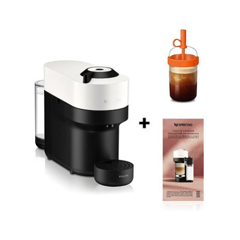 NESPRESSO KRUPS Vertuo Pop Coconut White XN920110CE letní set