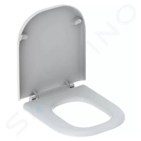 Geberit 500.793.01.1 - Bezbariérové WC sedátko Square, duroplast, bílá