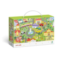 TM Toys Dodo Puzzle s hledáním obrázků Život v městě 80 dílků