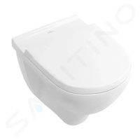 VILLEROY & BOCH O.novo Závěsné WC, DirectFlush, AntiBac, CeramicPlus, alpská bílá 5660R0T2