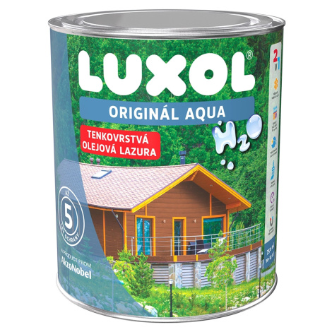 LUXOL Originál Tenkovrstvá olejová lazura AQUA šedý dub 0,75 l