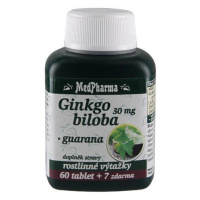 MEDPHARMA Ginkgo biloba+Guarana 67 tablet