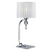 Stolní lampa AZzardo Impress table white AZ1107 E27 1x60W IP20 33cm bílá